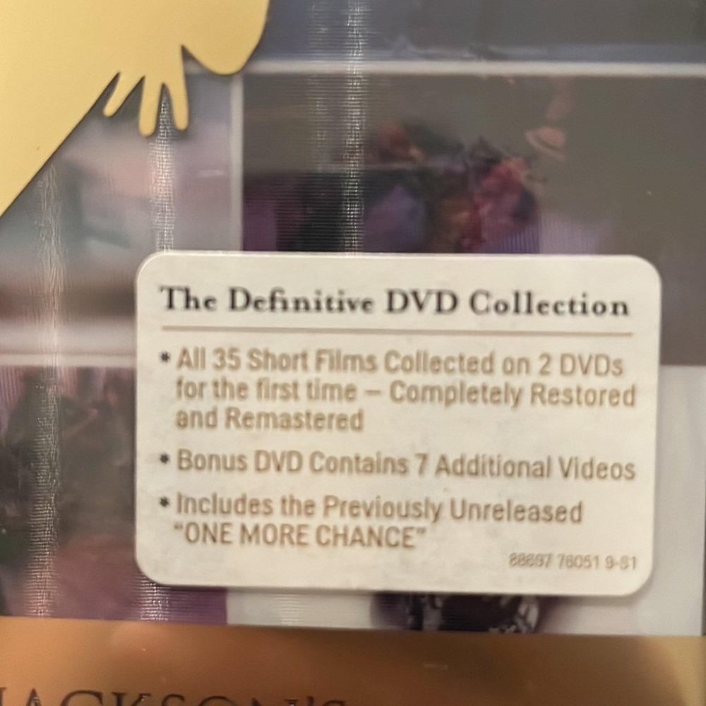 Michael Jackson’s Vision - The Definitive DVD Collection.  Wrapped never opened - Picture 4 of 5